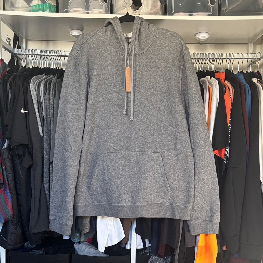 SKIMS Heather Gray Lounge Fleece